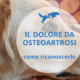 come riconoscere il dolore da osteoartrosi nel cane