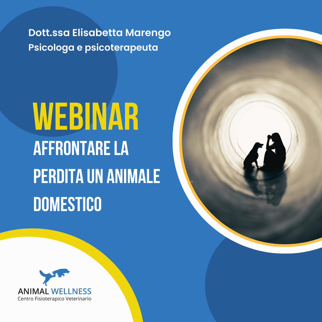 webinar lutto perdita cane